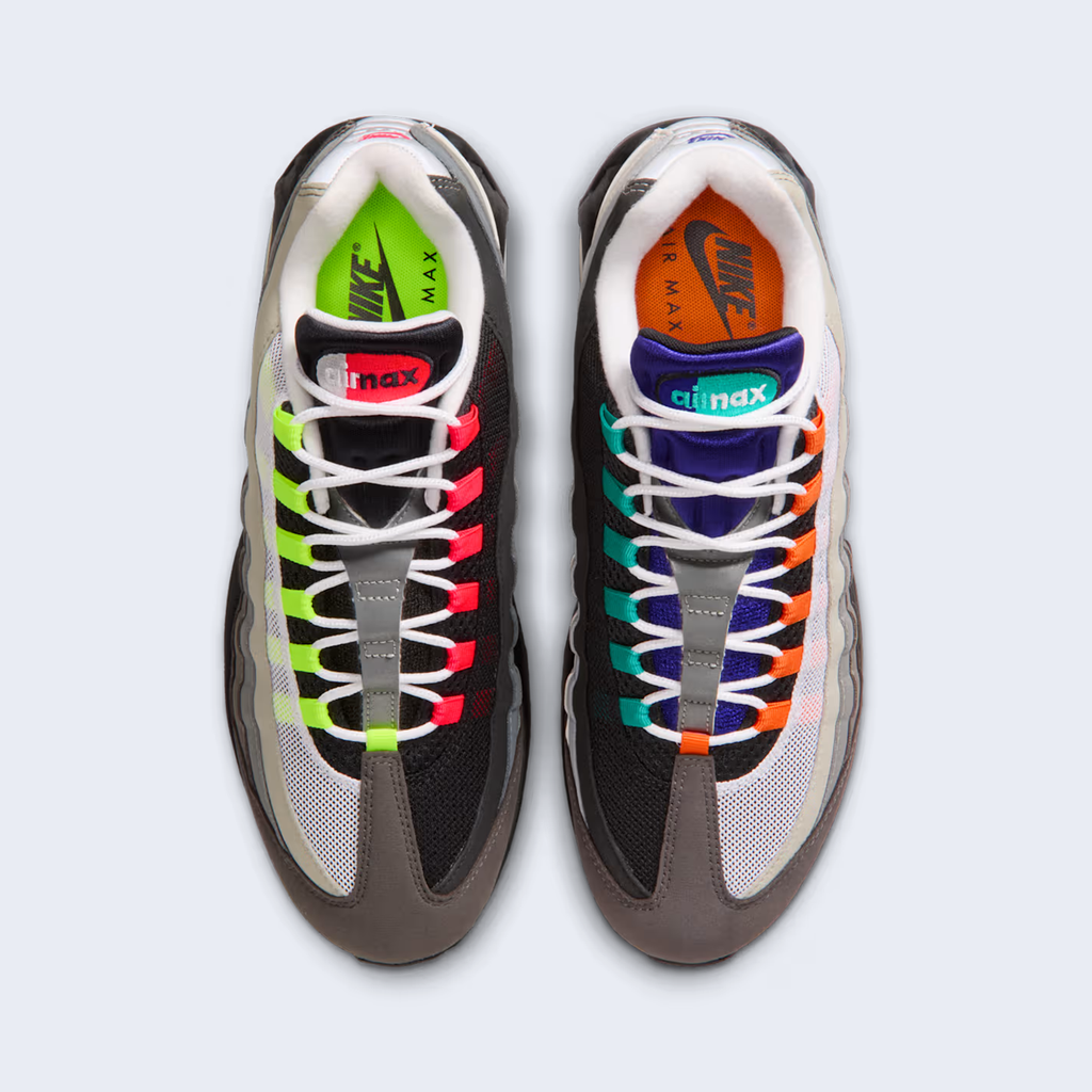 Air Max 95 Big Bubble Greedy Black / Volt White