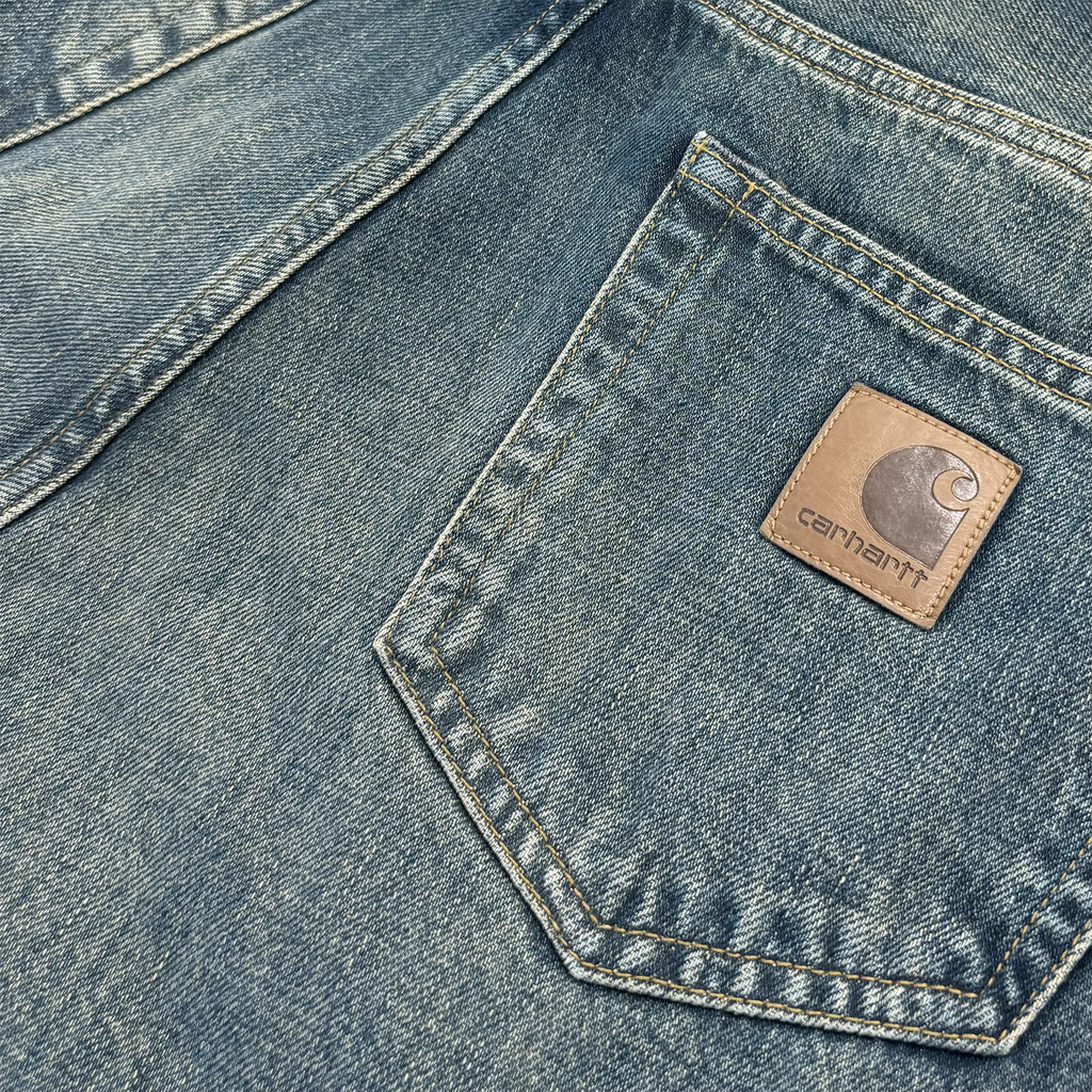 Aaron Pant Blue Mid Worn Used