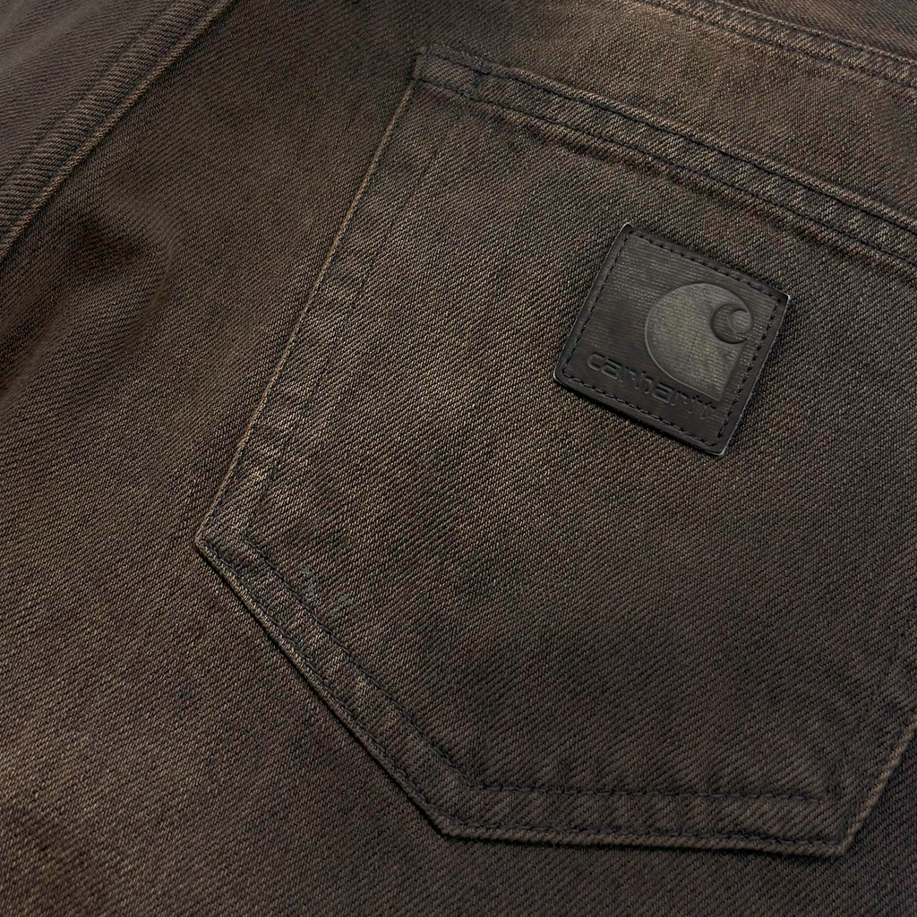 Aaron Pant Black Tobacco Used Wash