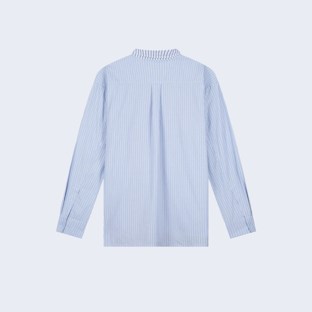 Assimetrical Long Shirt Striped