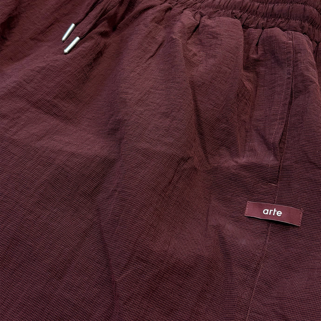 Mesh Shorts Bordeaux