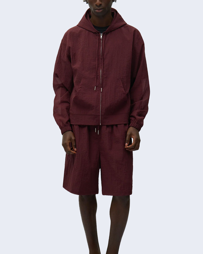 Mesh Shorts Bordeaux