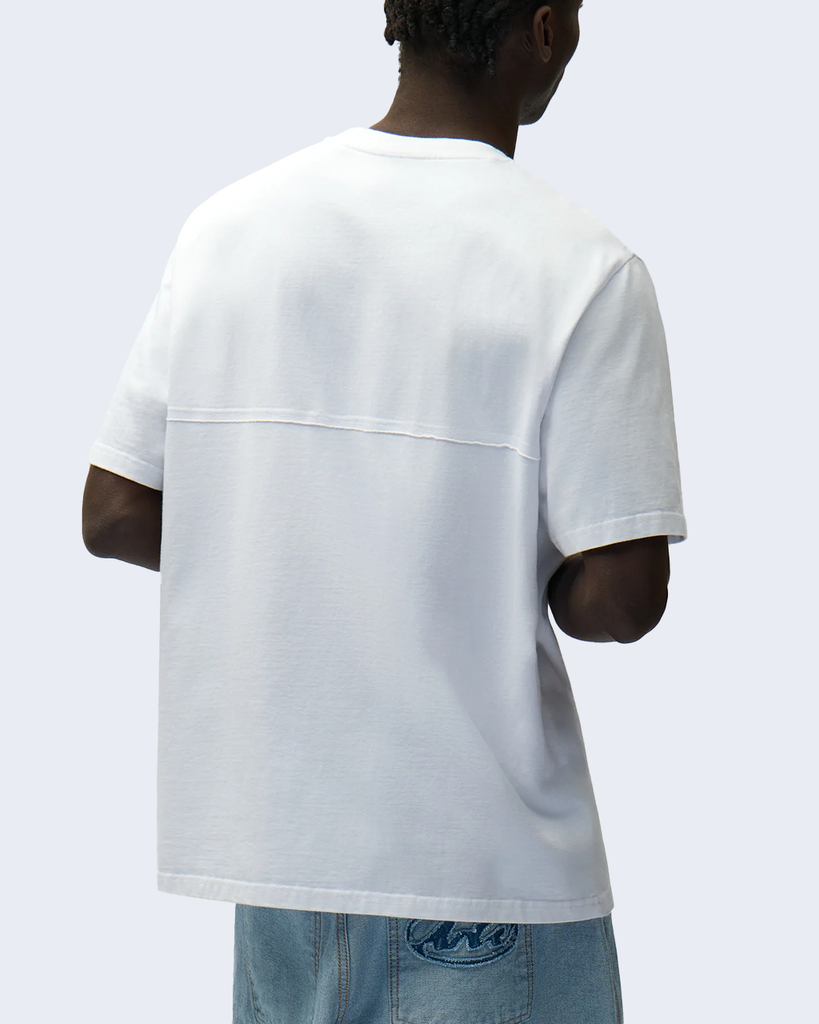 Circle Logo Cut T-Shirt White