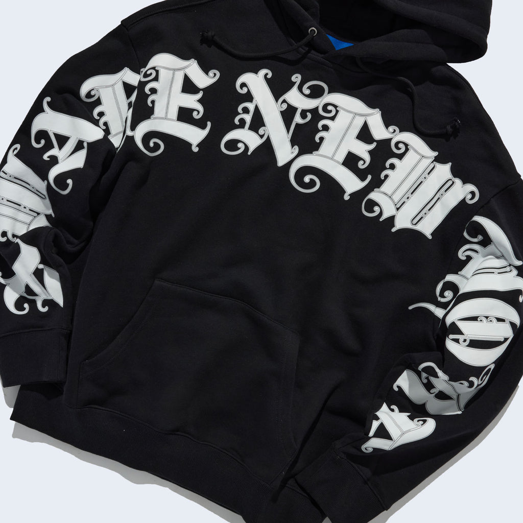 Old English Hoodie Black