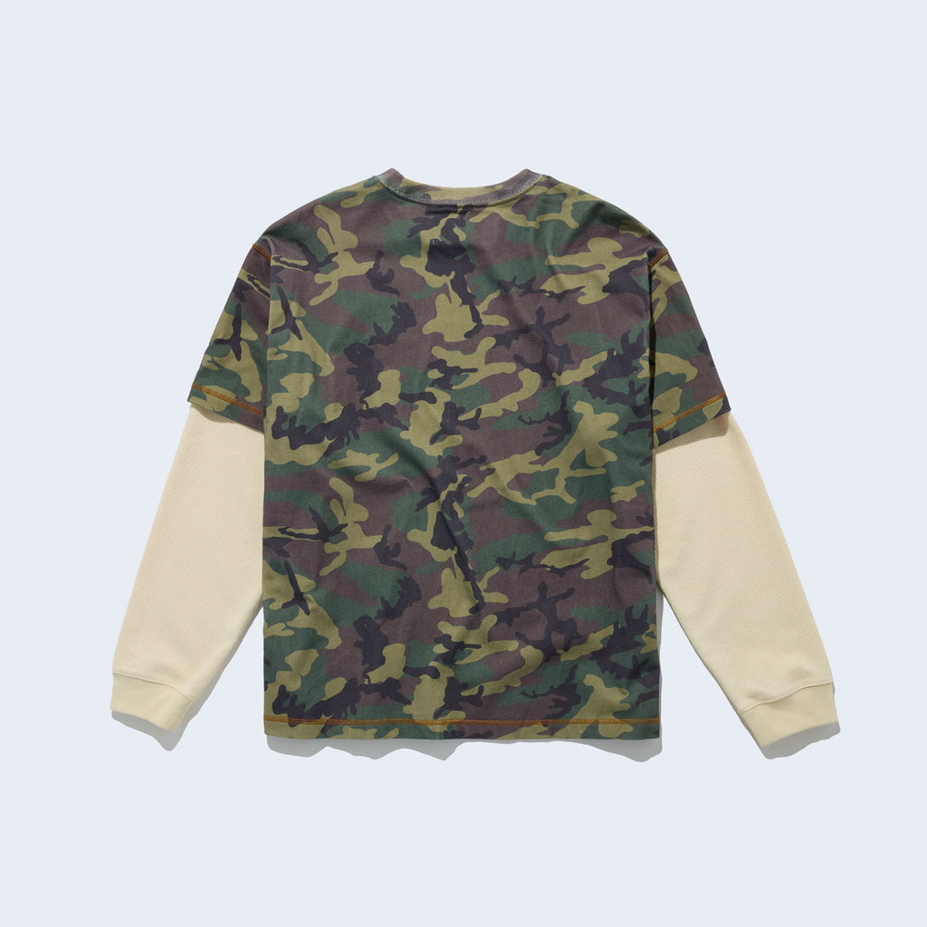 Waffle LS Shirt Camo