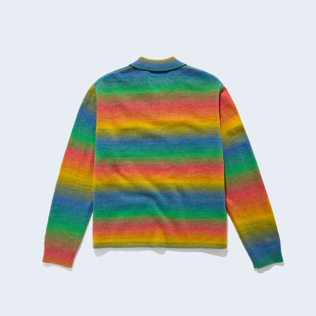 Gradient Knit Polo Multi