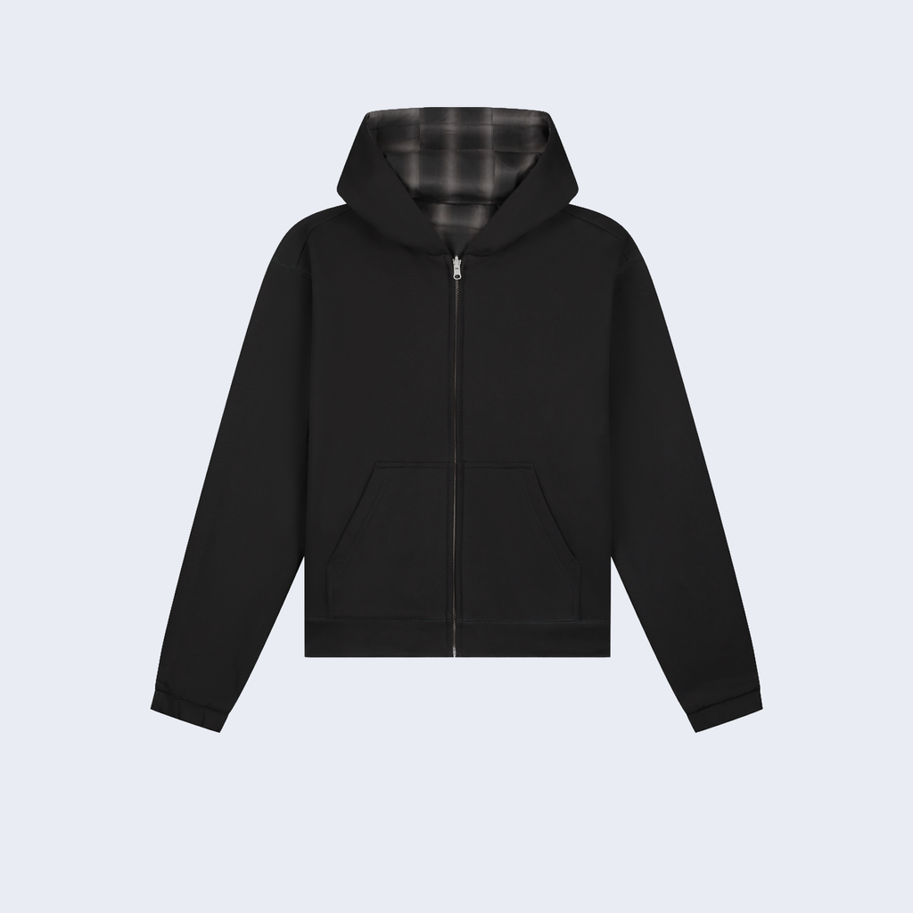 Reversible Fleece Jacket Black