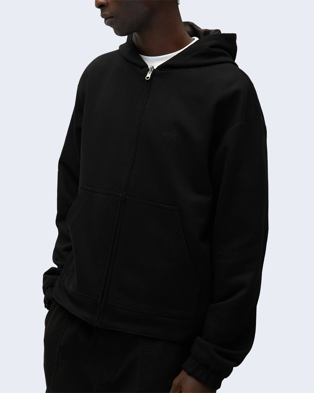 Reversible Fleece Jacket Black