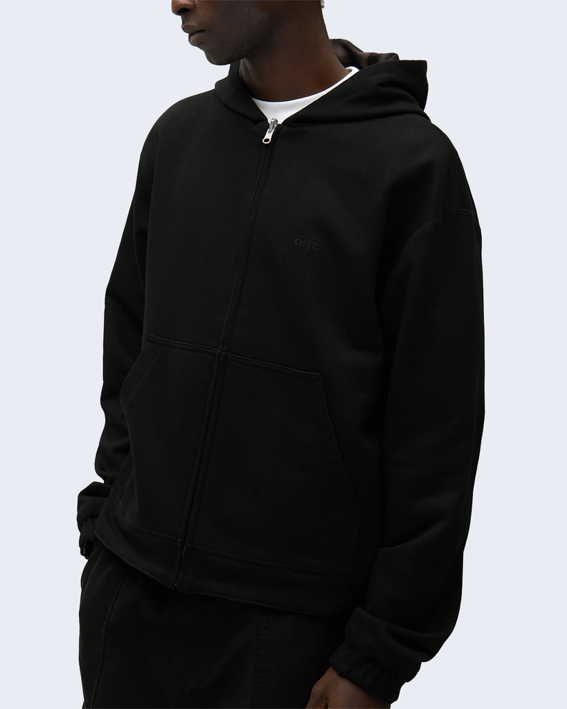 Reversible Fleece Jacket Black