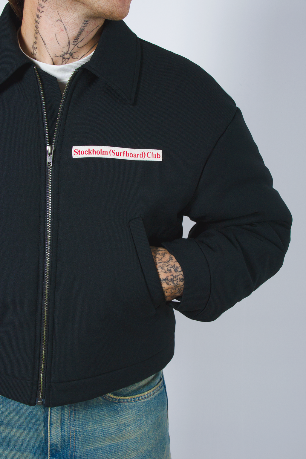 Alva / Zip Jacket Black