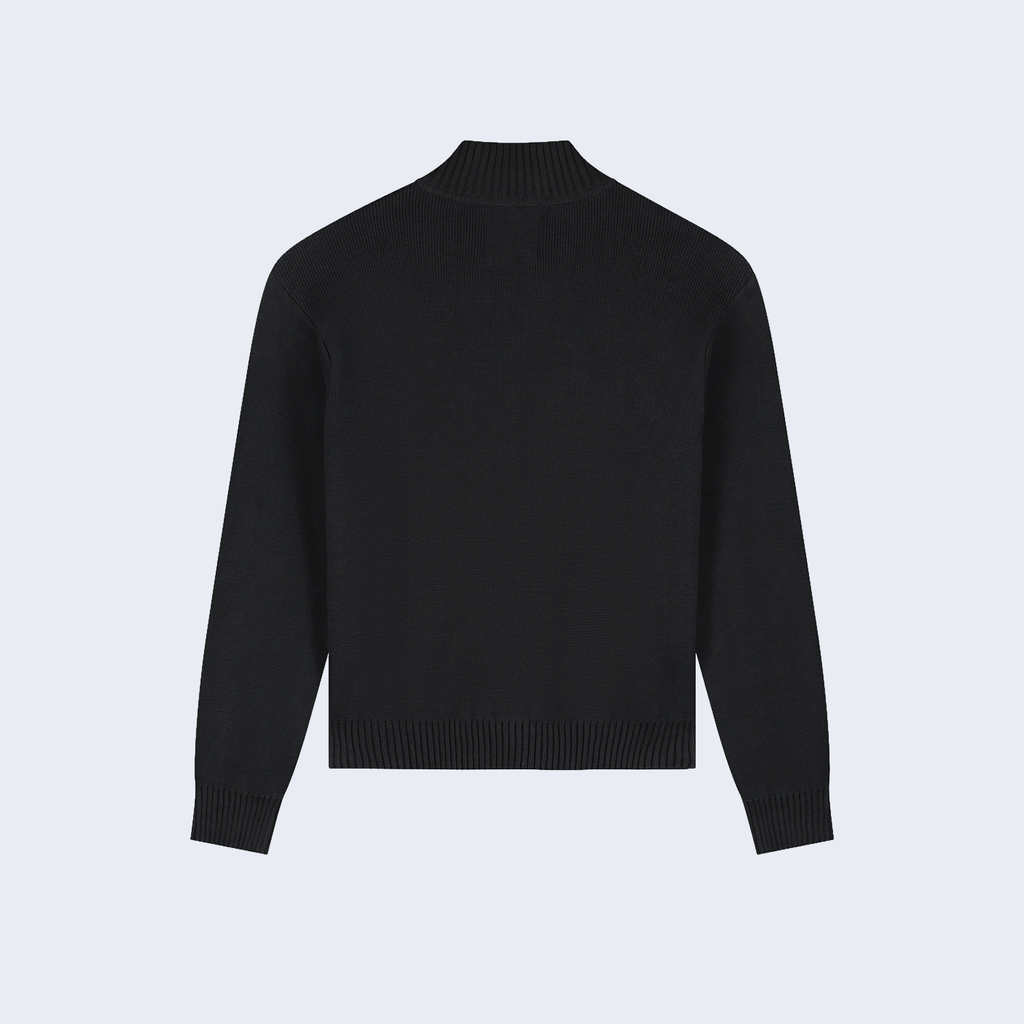 Diels Collar Cardigan Black