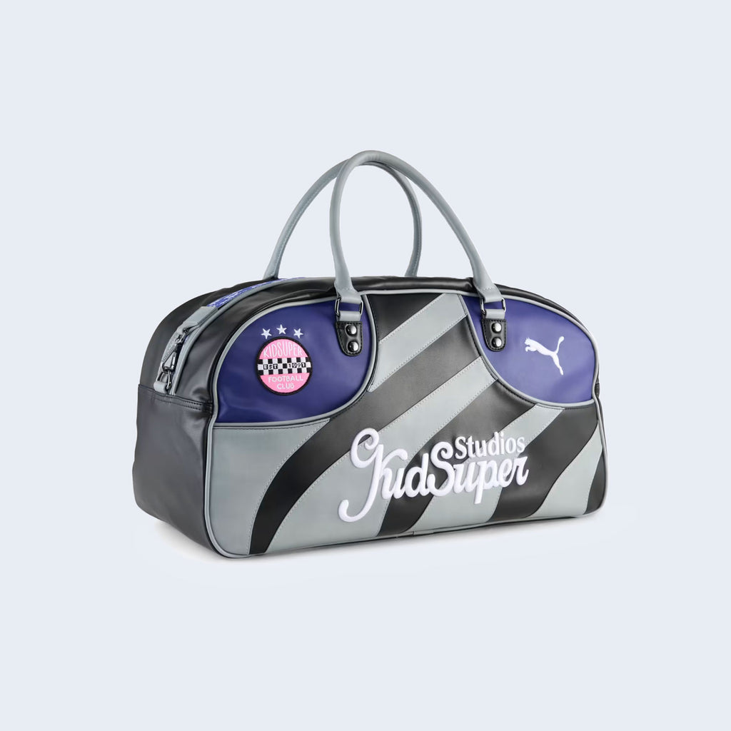 PUMA X KIDSUPER Grip Bag Black / Gray Echo