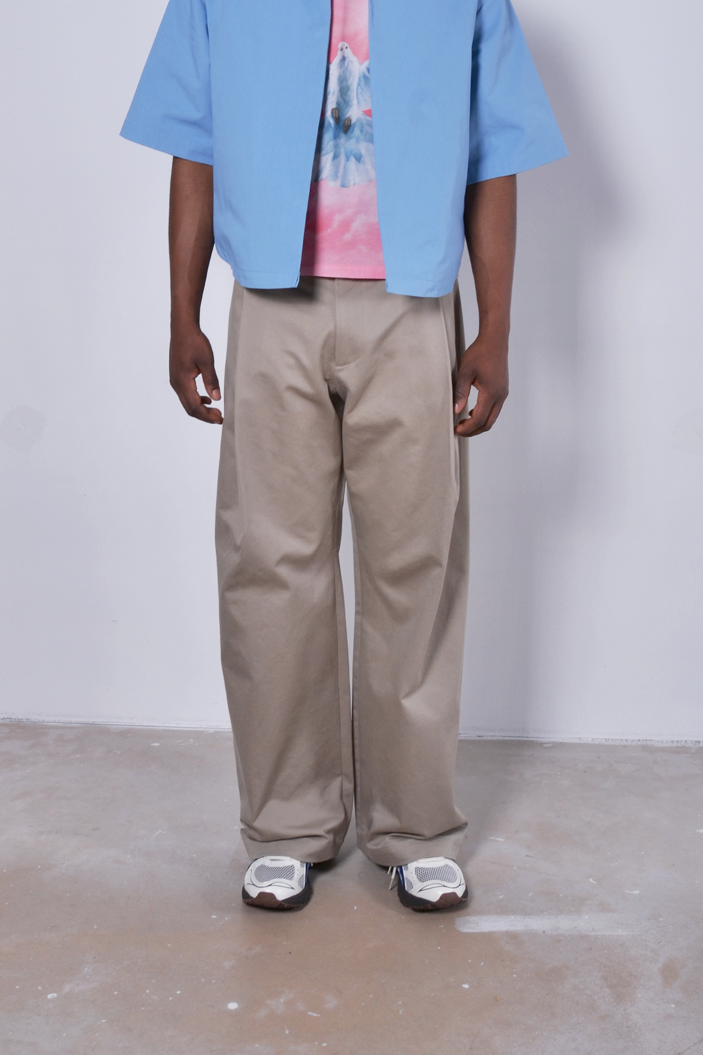 Bermuda Chino Pants Mushroom