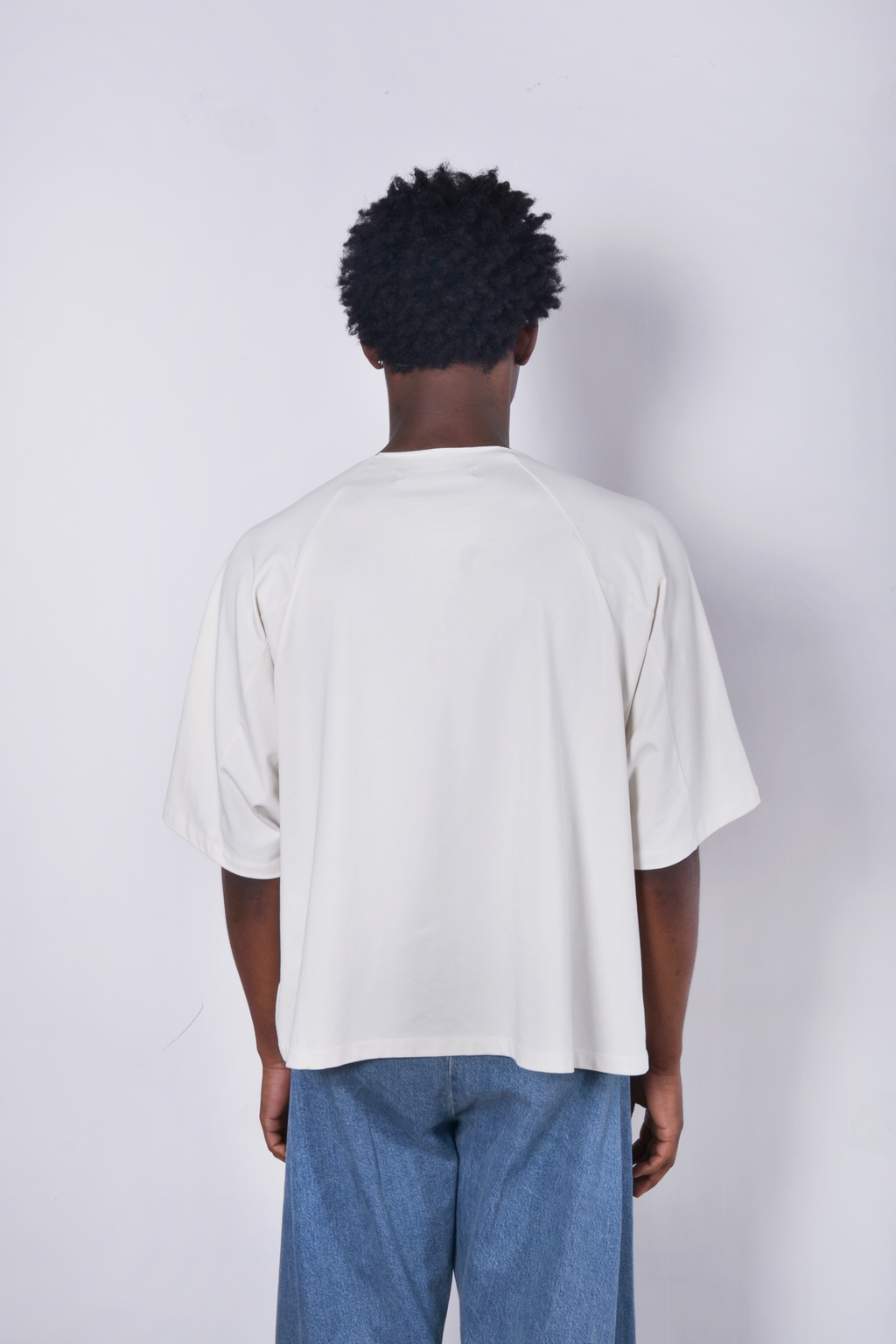 Box Cut Tee Flat White