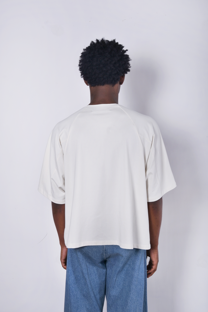 Box Cut Tee Flat White