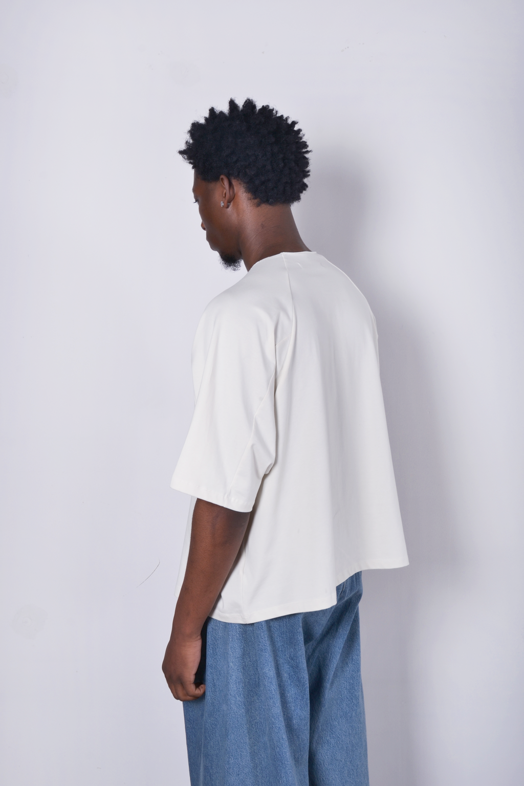 Box Cut Tee Flat White