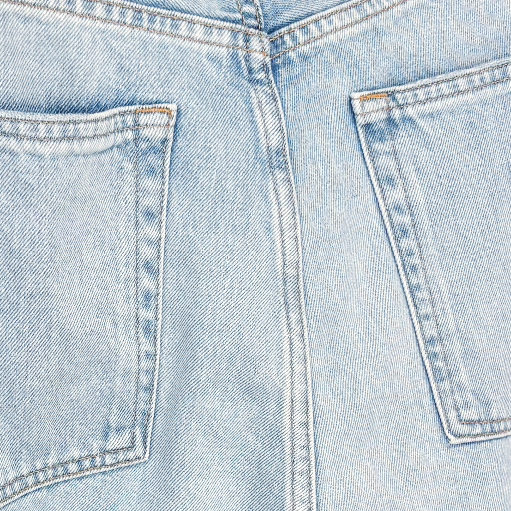 Brandon Pant Blue Heavy Worn Bleached