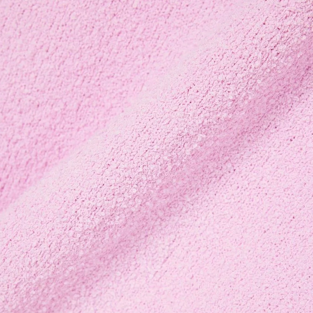Bouclé Polo Pink