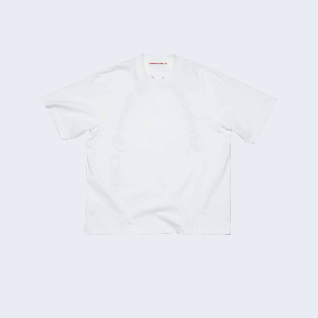 Box Tee Back Logo White
