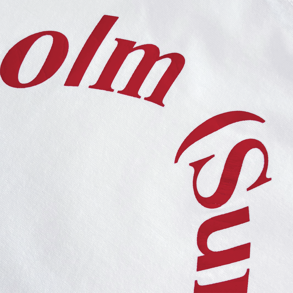 Box Tee Back Logo White