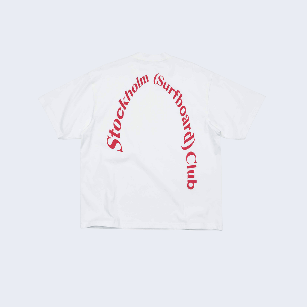 Box Tee Back Logo White