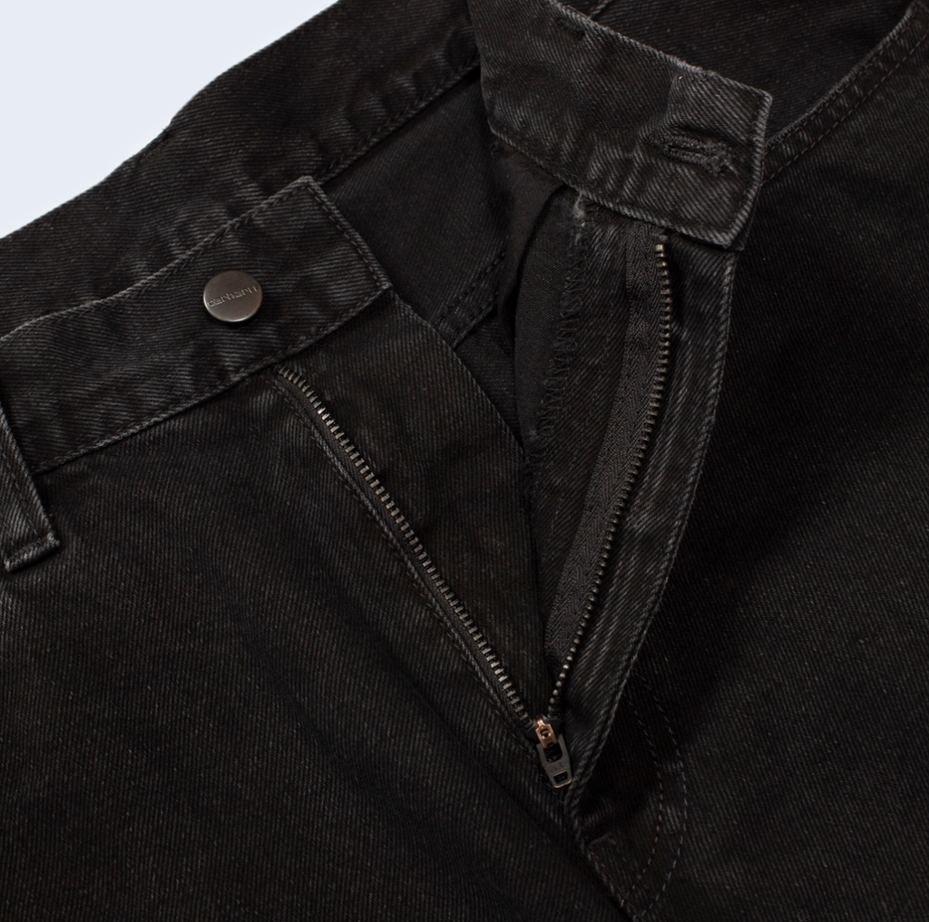 Brandon Short Black Stone Washed