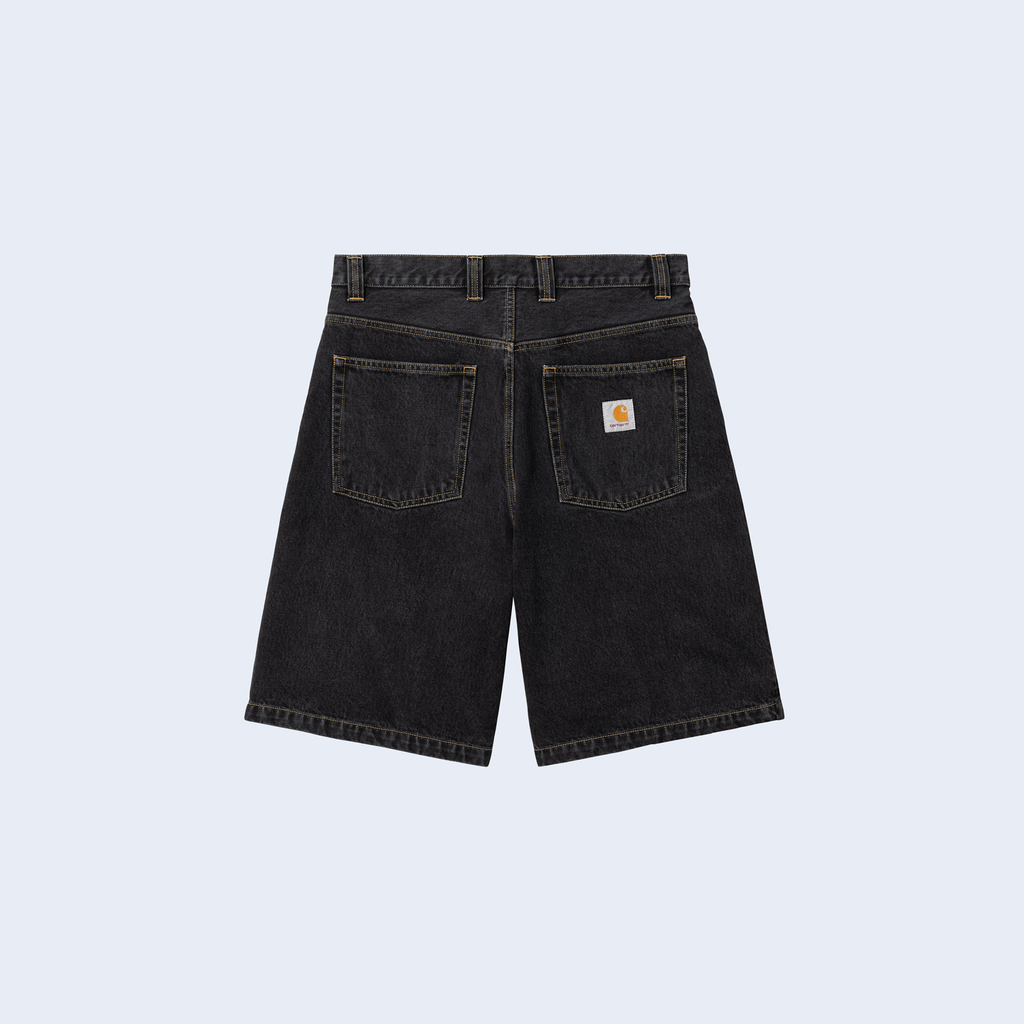 Brandon Short Black Stone Washed