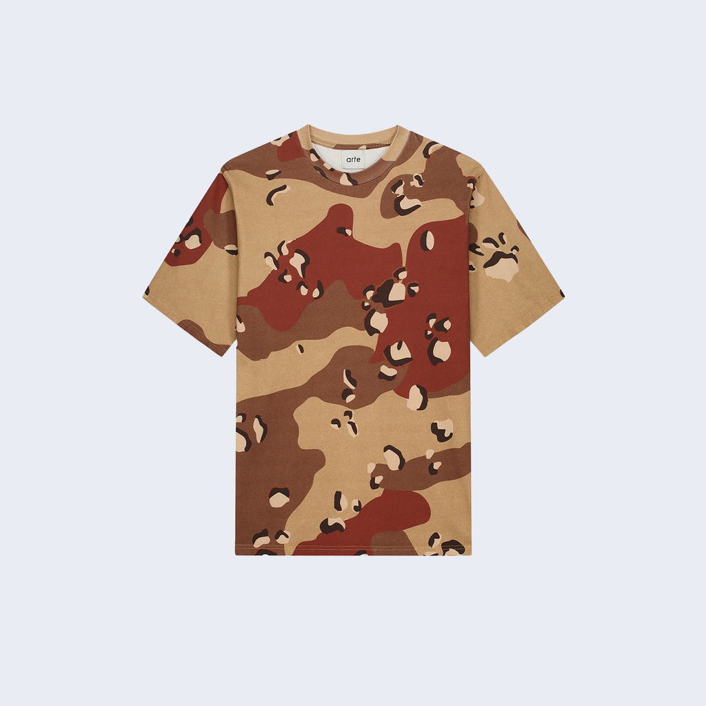 Camo Composition T-Shirt Allover Print