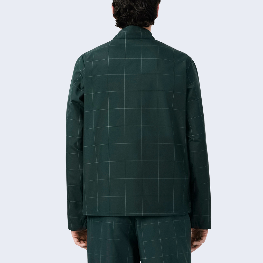 Checkered Golf Jacket Green