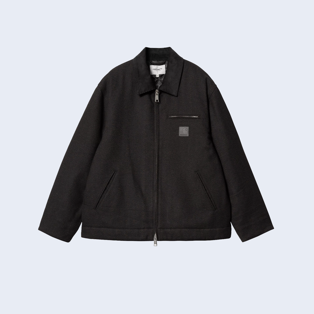 Truman Coat Chocolate / Black