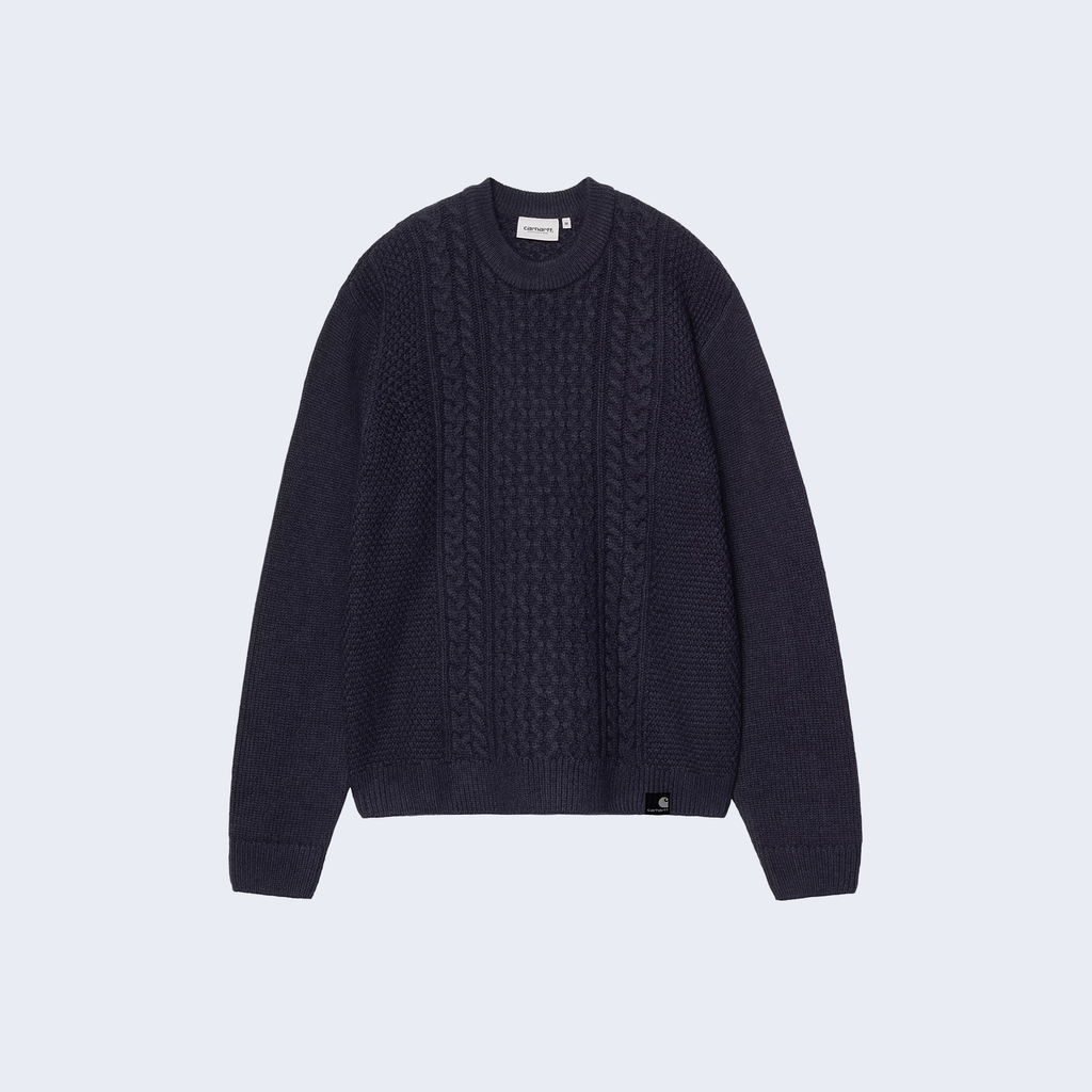 Caster Knit Sweater Dark Navy