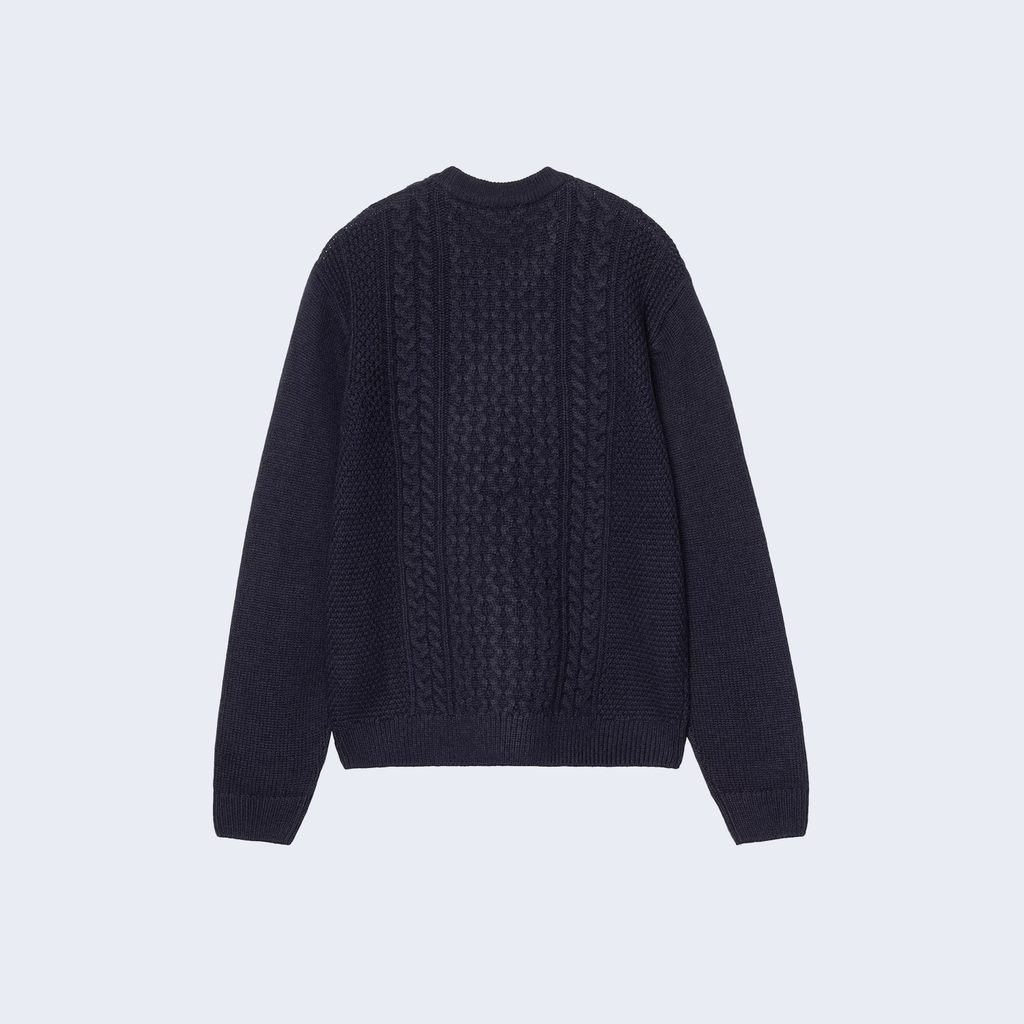 Caster Knit Sweater Dark Navy