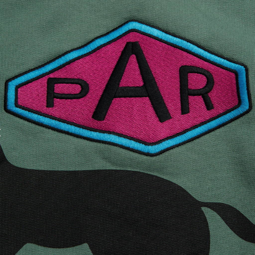 Snaked By A Horse Crewneck Pine Green