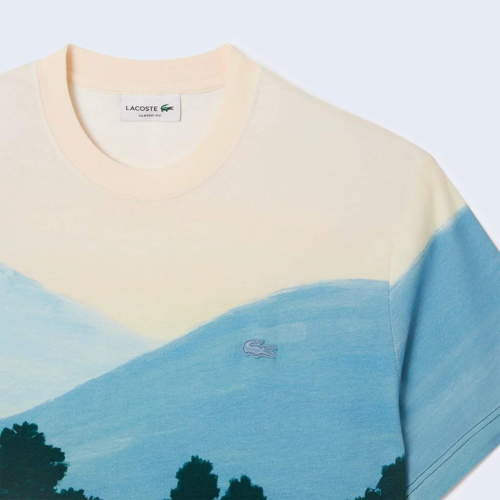 Printed Jersey T-shirt Green / Yellow / Green / White / Blue