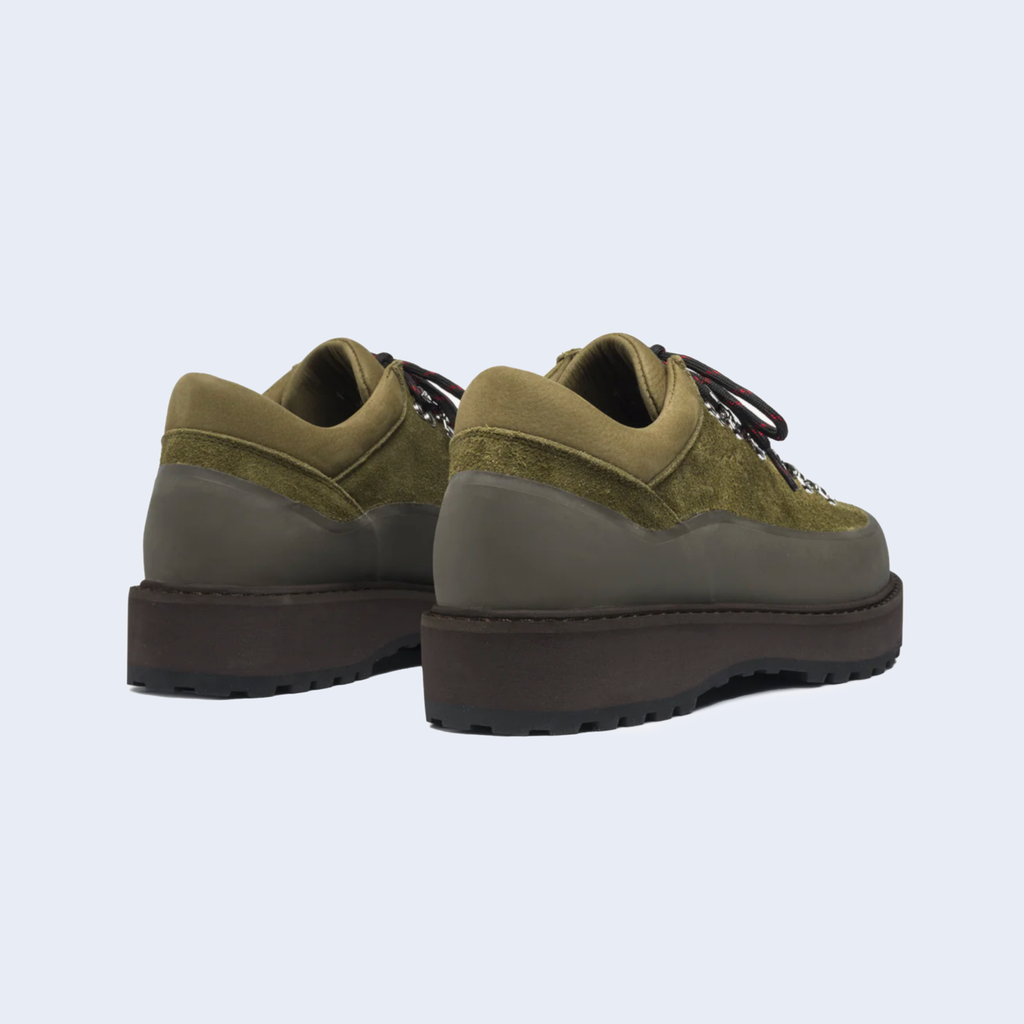 Cornaro Due Gomma Capers Green Suede