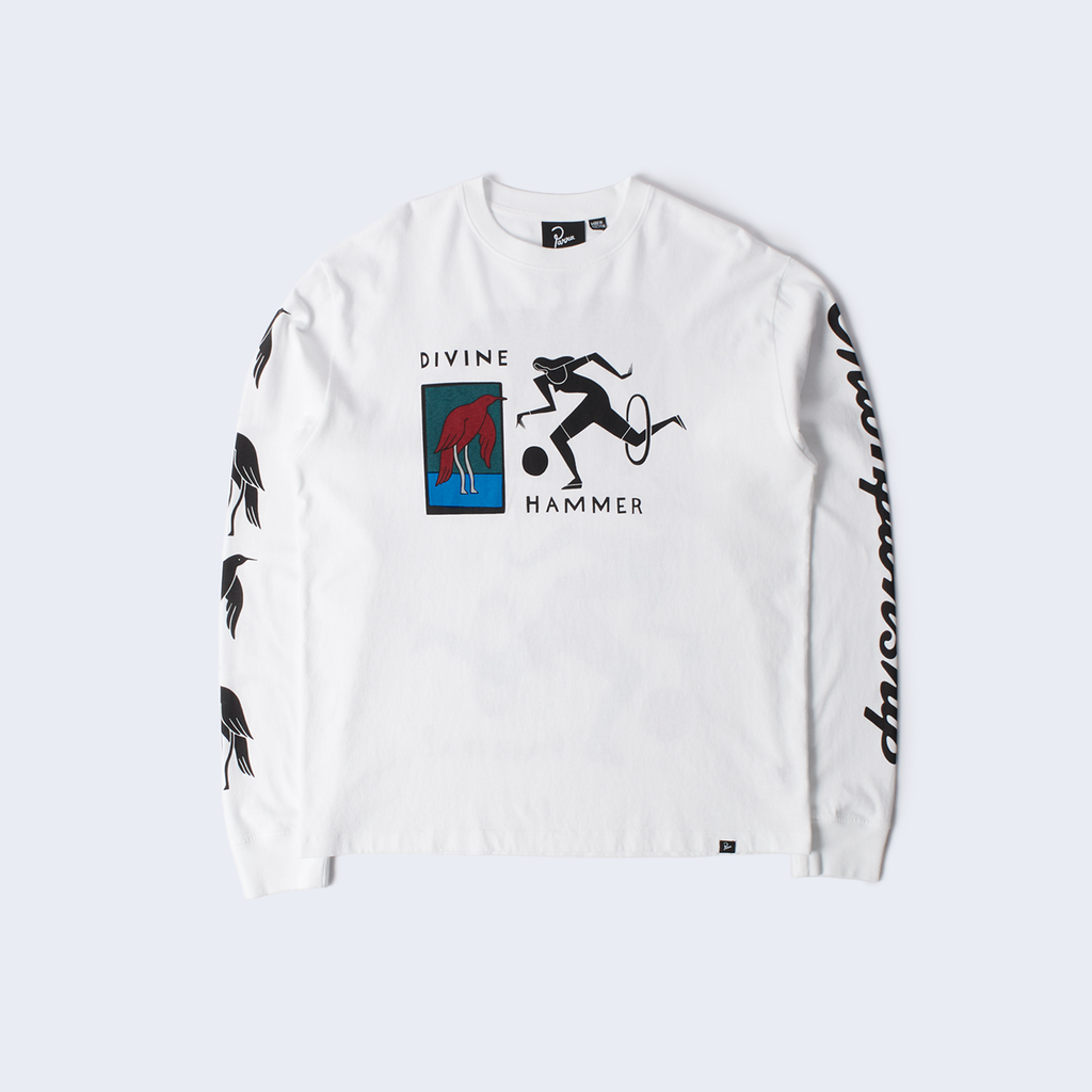 Divine Hammer Long Sleeve T-Shirt White