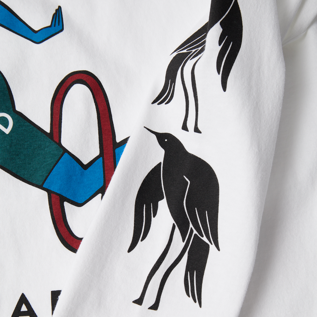 Divine Hammer Long Sleeve T-Shirt White