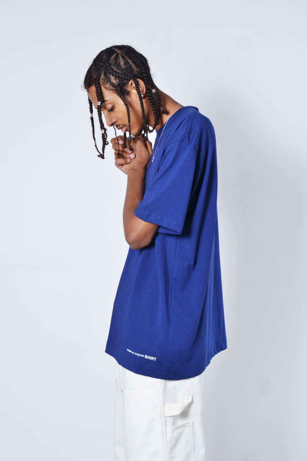 Oversized Logo Navy