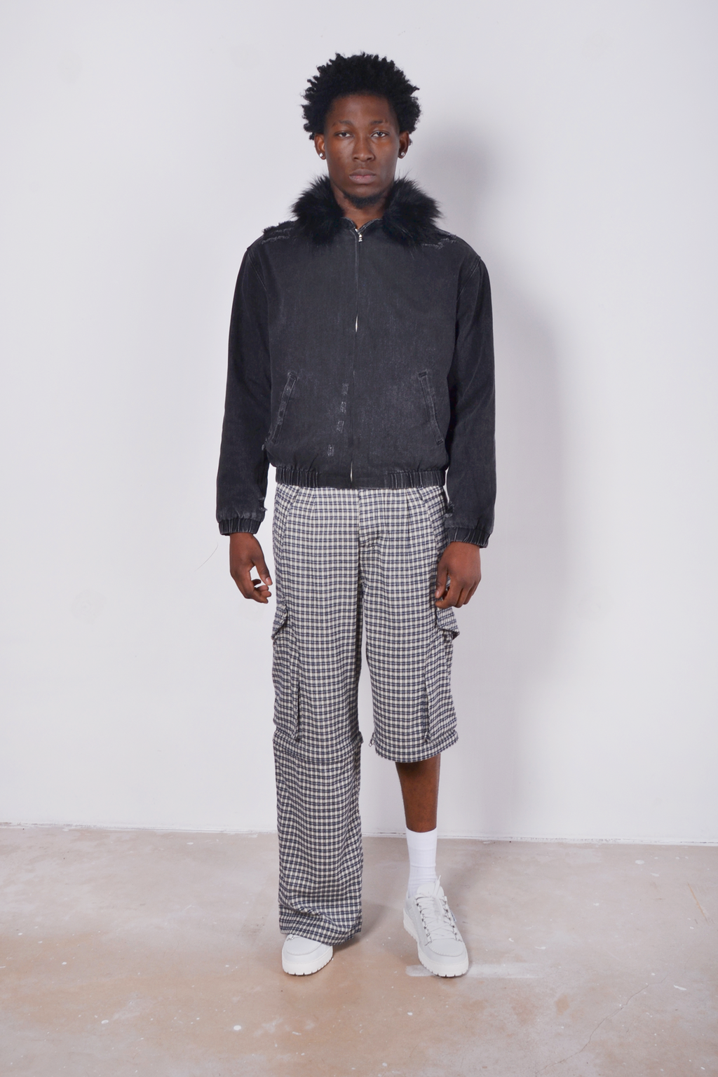 Dolly Plaid Cargo Multi