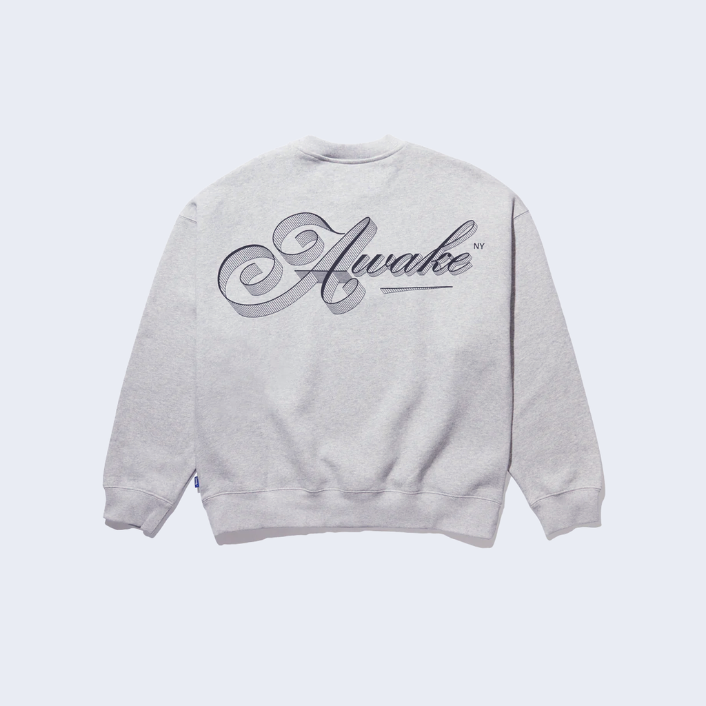 Script Crew Neck Heather Grey
