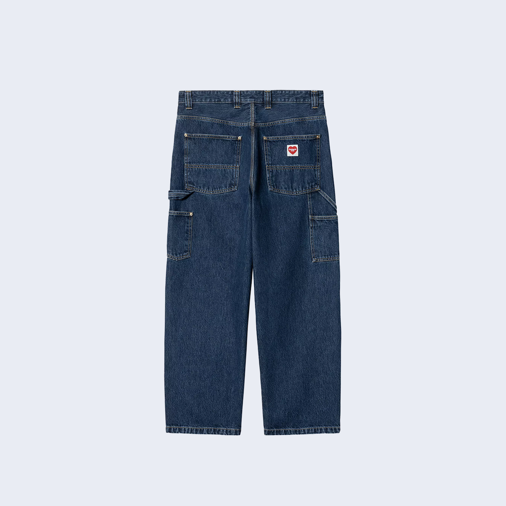 Nash Double Knee Pant Blue Stone Washed