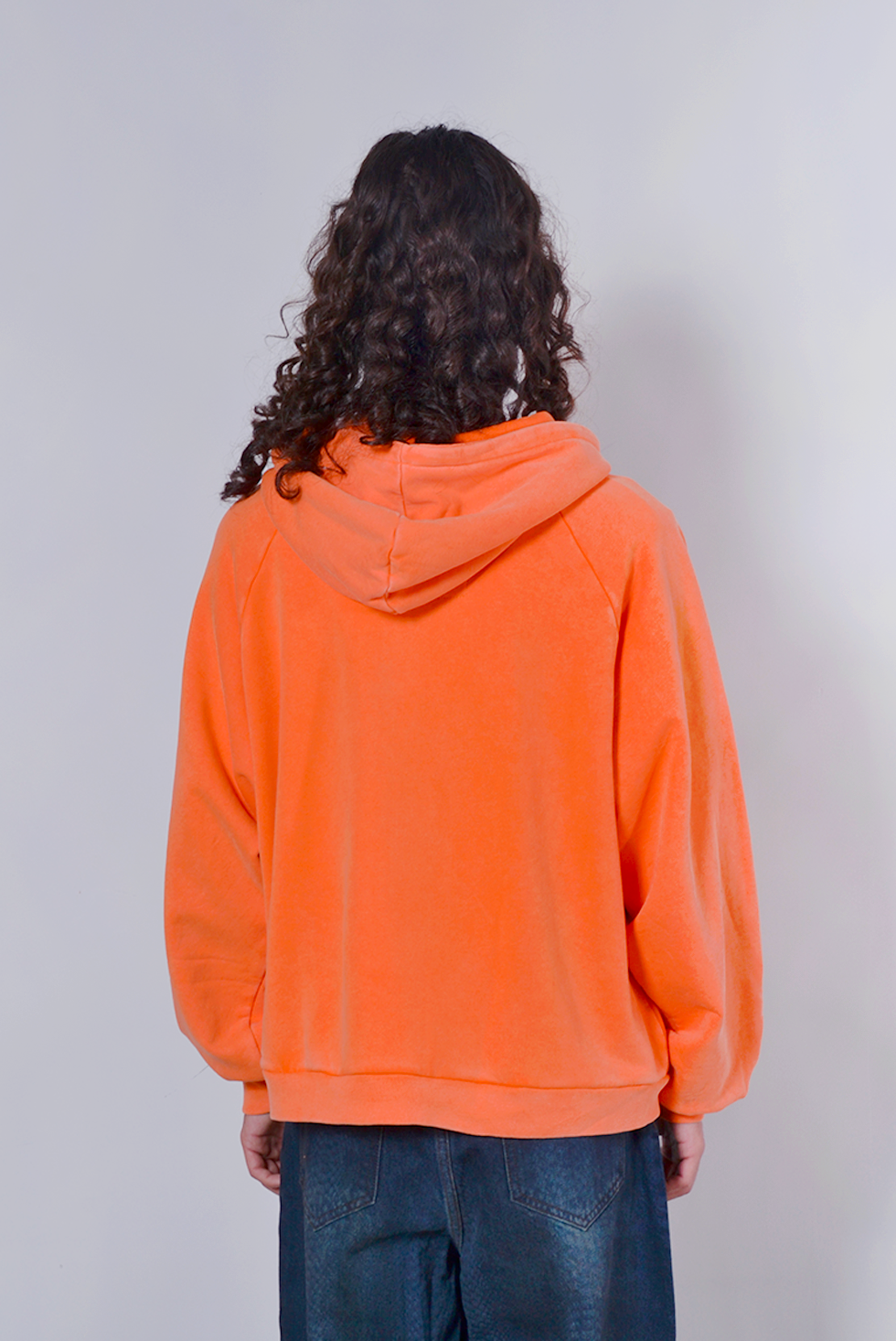Dweller Zip-up Hoodie Orange