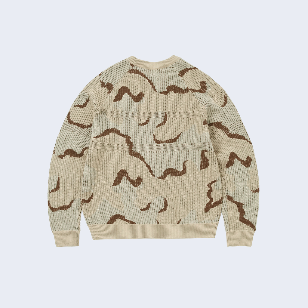 T-logo Knit Sweater Camo