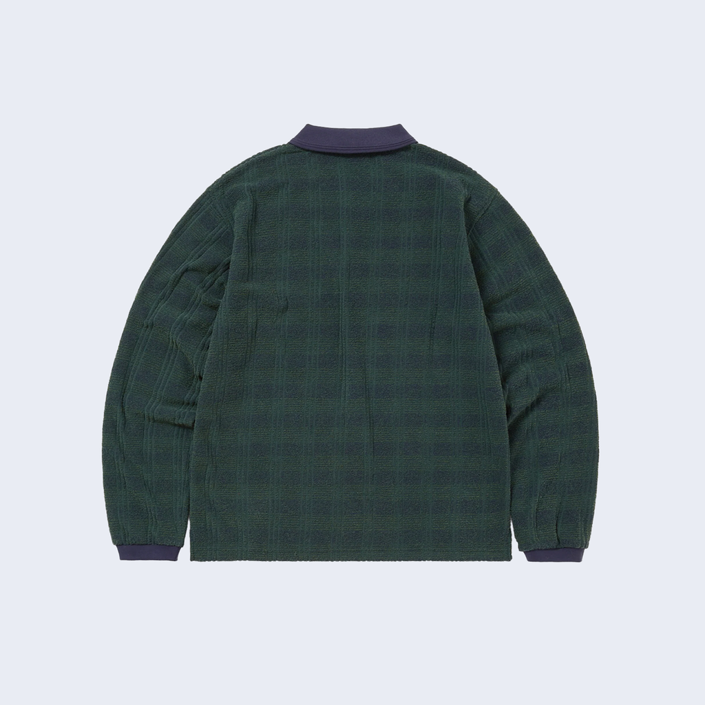Striped Rugby L/S Top Faded Purple