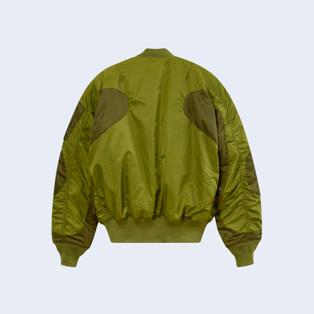 Tonal Sport Bomber / Green