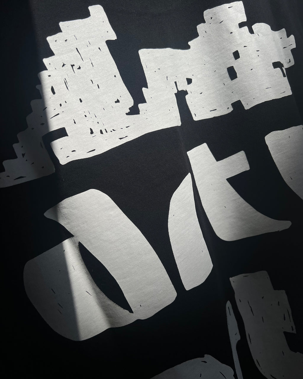 Multi Arte Print T-Shirt Black