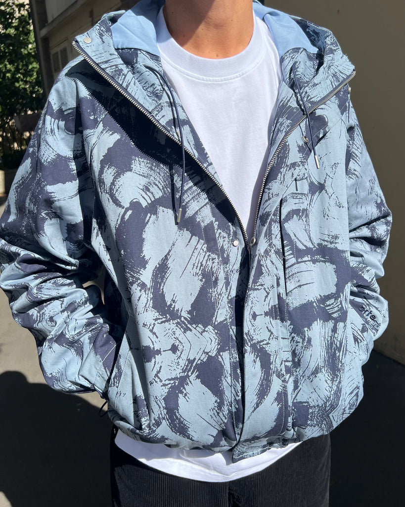 Scratch Technical Jacket Blue