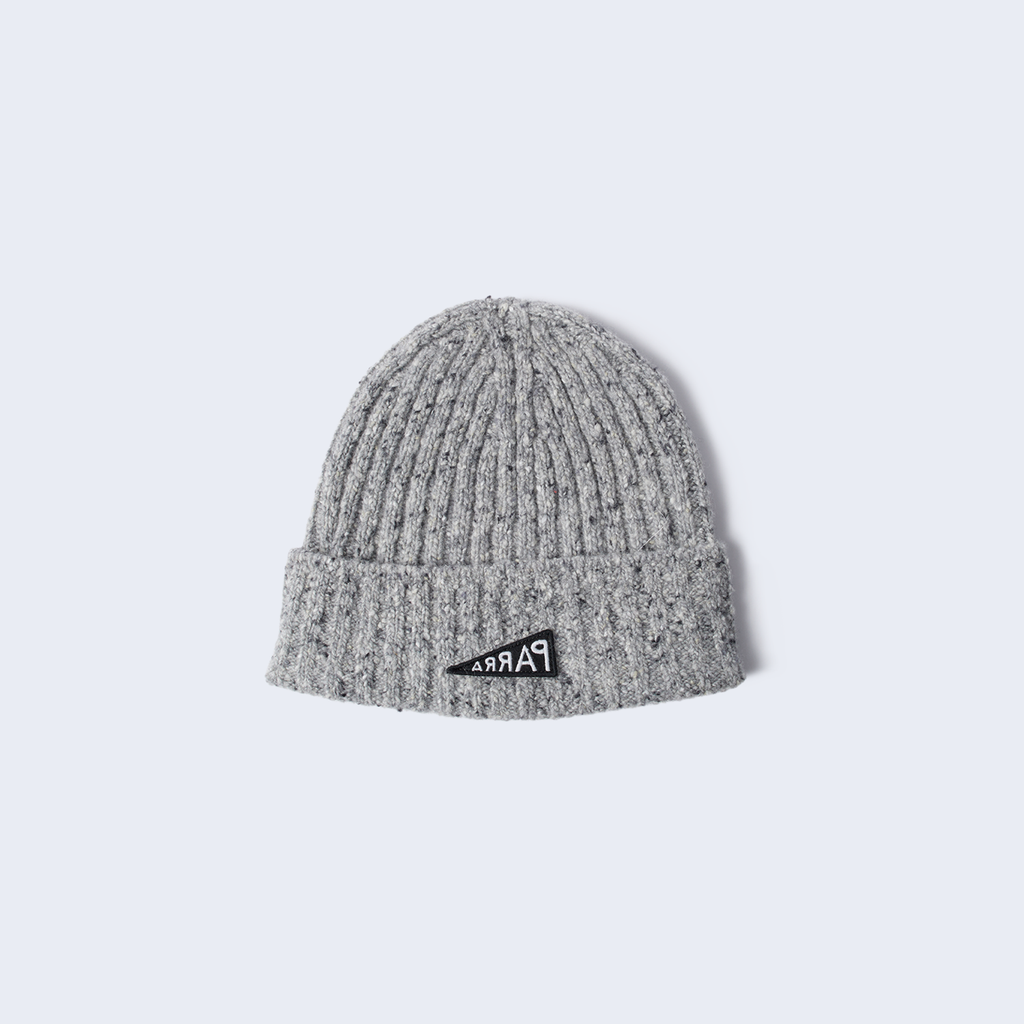 Reversed Flag Beanie Grey