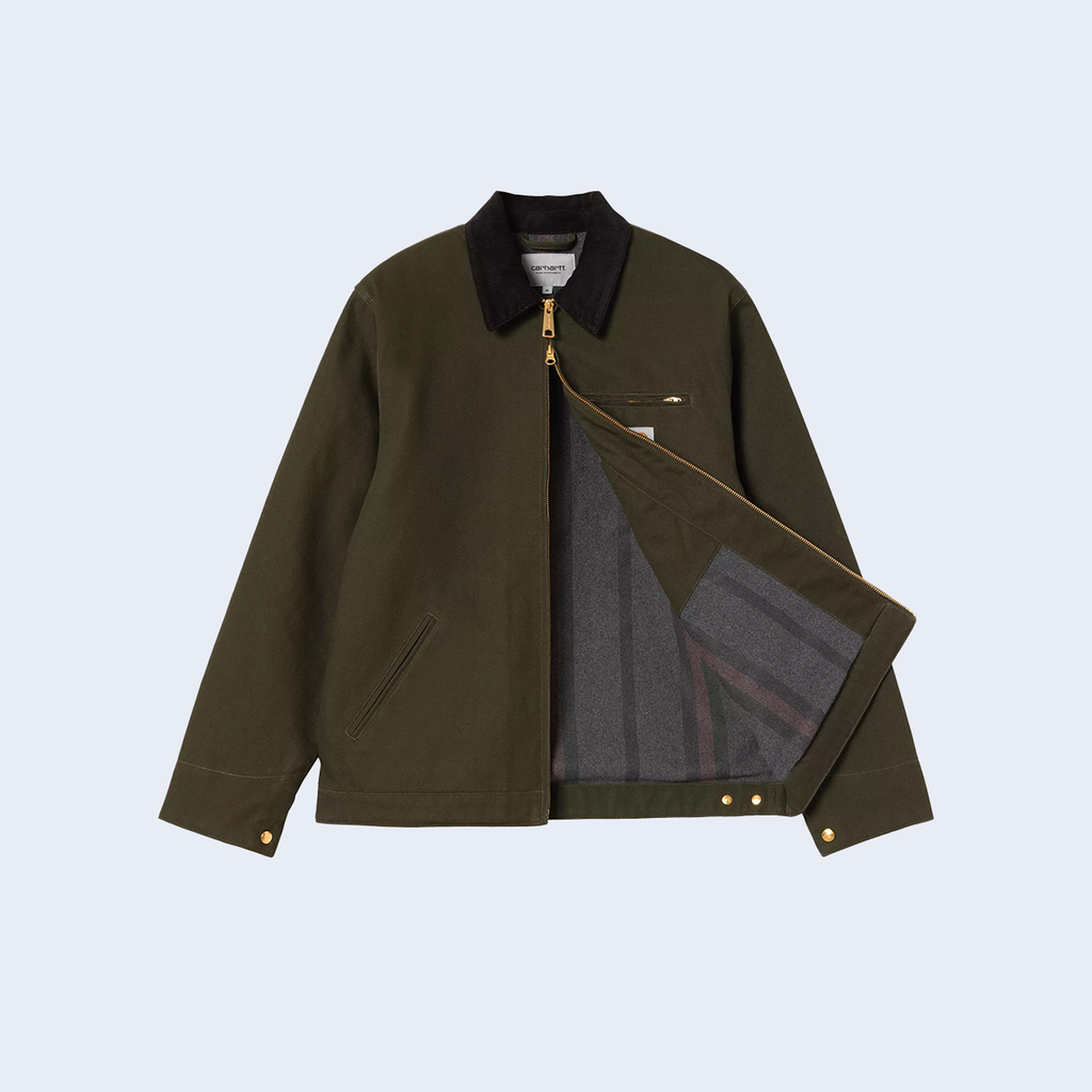 Detroit Jacket Olive / Black Rigid