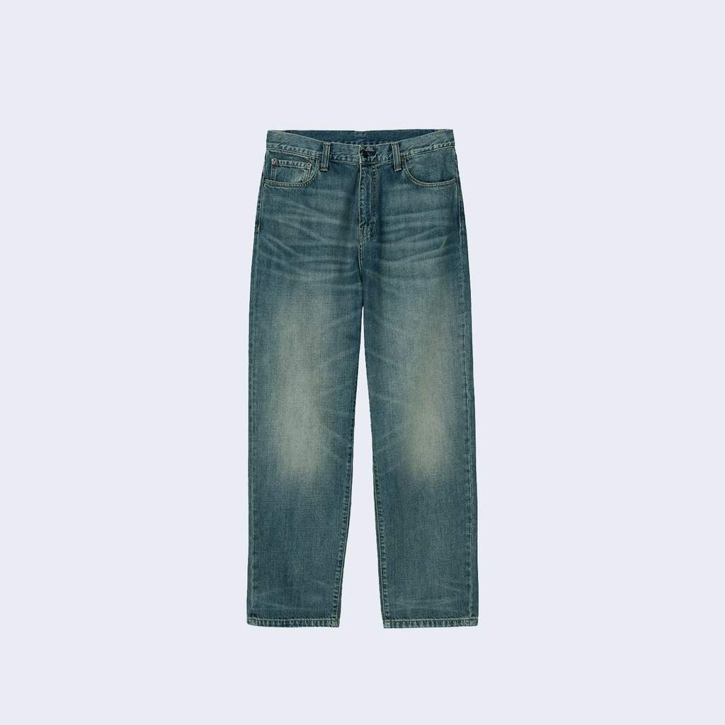 Aaron Pant Blue Worn Washed